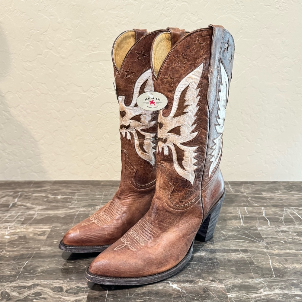 NEW Idyllwind Vice Leather Cowboy Boots - Picture 4 of 13